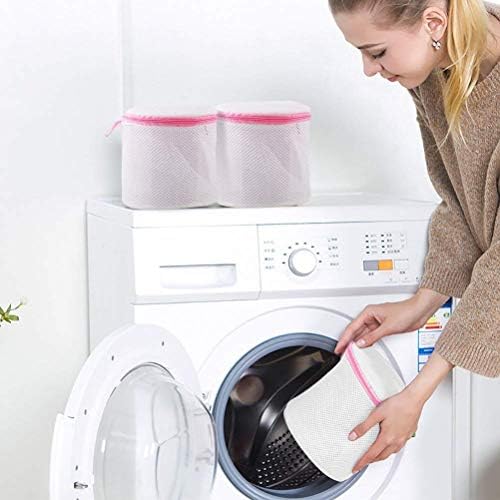 Ainiv Mesh Laundry Bags, Bra Wash Bags Mesh Wash Bags, Reuse Washing Machine Bag - Image 4