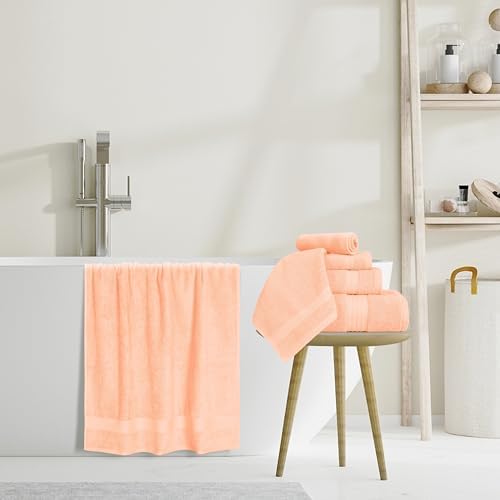 GLAMBURG Ultra Soft 8-Piece Towel Set - Image 5