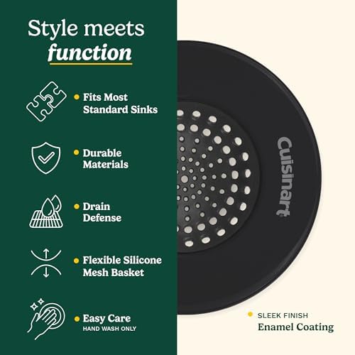 Cuisinart Stainless Steel Kitchen Sink Drain Strainer - Image 4