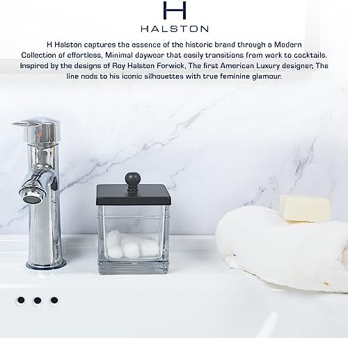 Clear Transparent Hotel Style Apothecary Tempered Glass Canister Jar W/ Matte - Image 3