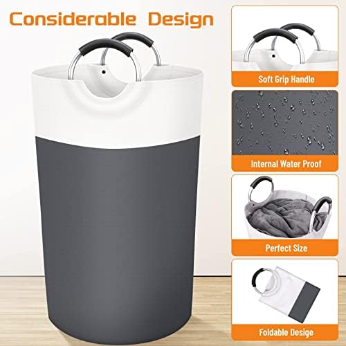 BlissTotes Laundry Basket, Laundry Hamper, Collapsible Laundry Baskets - Image 3