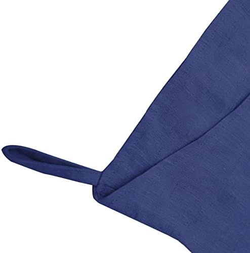 Amazhiyu Pure Linen Over The Door Laundry Hanging Hamper Bag - Image 4