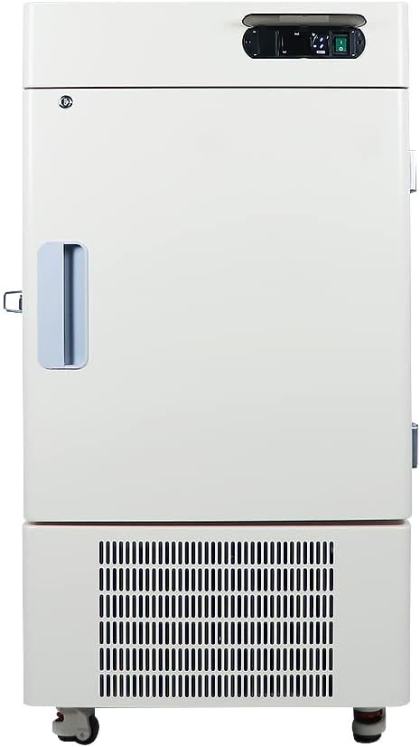 -122 °F Ultra-Low Temperature Freezer 58L Lab Cryogenic Refrigerator -86°C Samples Flash Freezer for Laboratory Samples Storage (58L-S)
