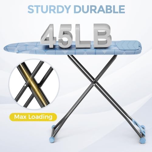 APEXCHASER Foldable 7-Level Heigh Adjustable Ironing Board - Image 6