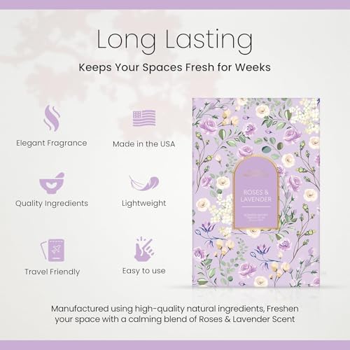 Brooklyn Fragrance Co. Arches Sachet Bags – Lavender Floral Scented Pouches – - Image 3