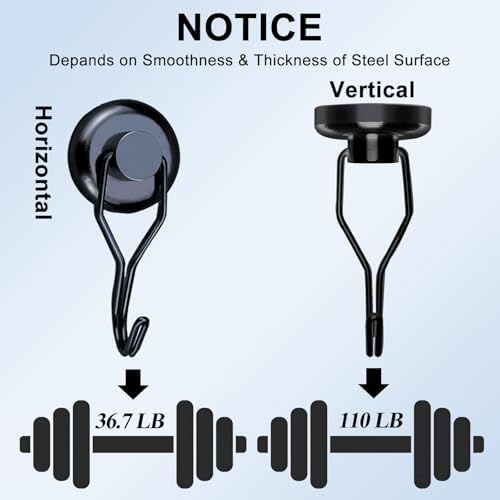 110 LBS Magnetic Hooks Heavy Duty - Image 3