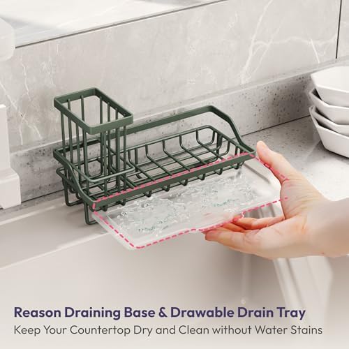 SWTYMIKI Sink Caddy Sponge Holder - Image 4