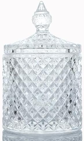 10 oz Clear Glass Candy Dish by YILUSHENGHUA