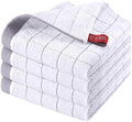Homaxy 100% Cotton Terry Kitchen Dish Cloths, 4 Pack by Homaxy