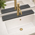 2PCS Stone Faucet Mat for Kitchen Sink, Water Absorbing Sink Tray Organizer for by Razborci