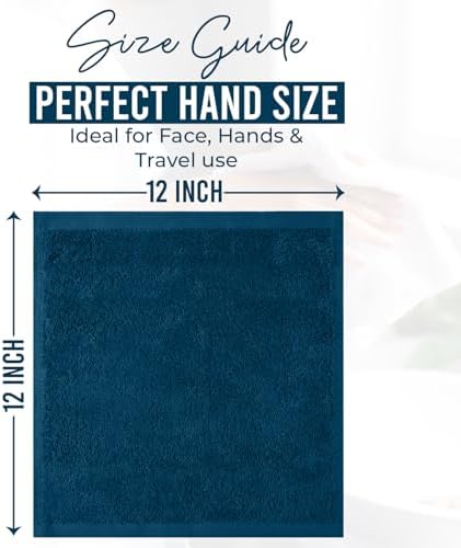 DAN RIVER 12 Pack Cotton Wash Cloths Set - Image 2