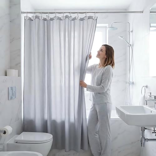 12 Pc Marble Shower Curtain Hooks Rustproof Resin Decorative Curtain Rings - Image 5