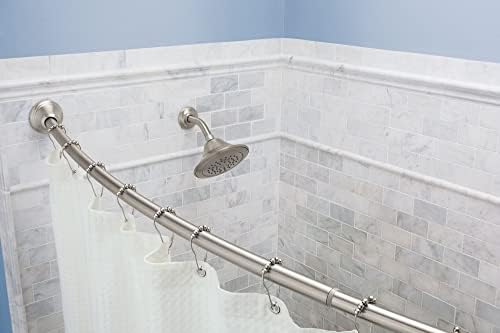 Moen SR2100BN Shower Curtain Rolling Rings, Brushed Nickel - Image 3