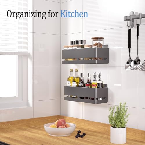Shower Caddy 2-Pack Shower Shelf, Heavy-Duty Bathroom Storage Shelf - Image 6
