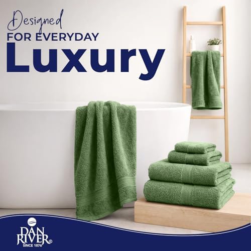 DAN RIVER 8 Piece Luxury Bath Towels - Image 4