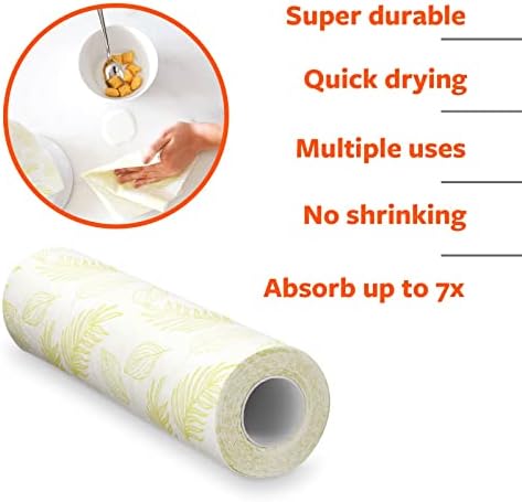 Full Circle Tough Sheets Reusable Plant-based Paper Towels – Super-Absorbent - Image 3