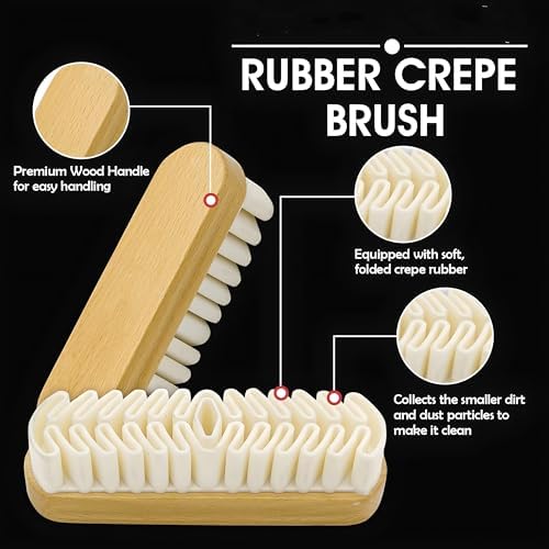 Crepe Suede Rubber Brush for Cleaning Snow Boots – 2025 Upgrade No Water Needed - Image 5