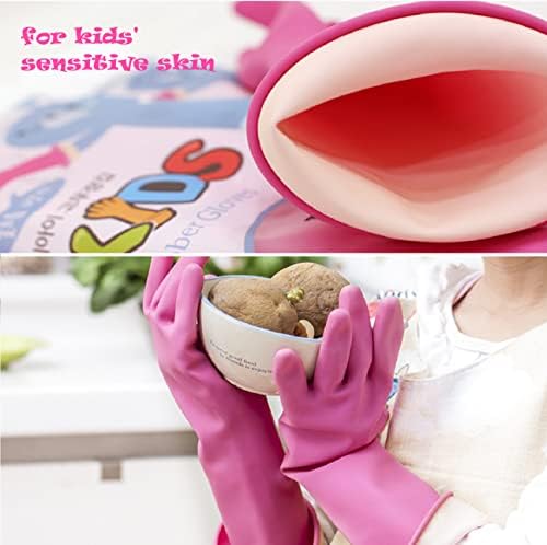 Myungjin Kids Reusable Multipurpose Waterproof Hand Protection Rubber Latex - Image 2