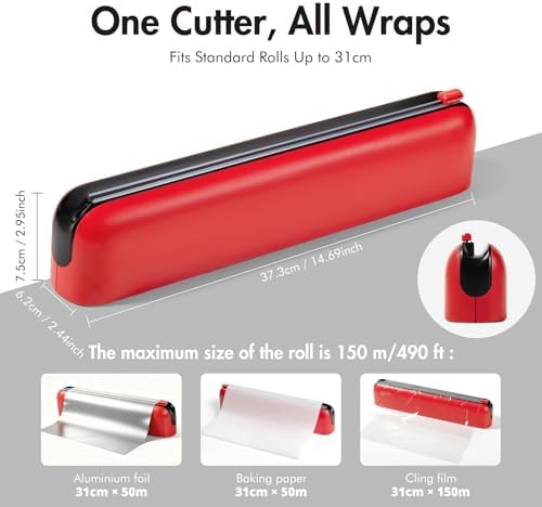 Aluminum Foil & Plastic Wrap Dispenser - Image 4
