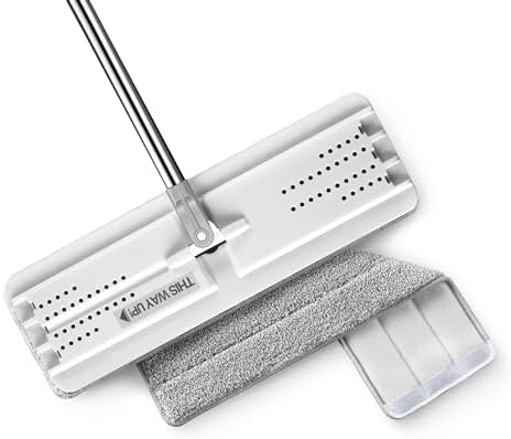 JOYMOOP Flat Mop with Microfiber Pad by JOYMOOP
