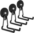 Upgraded Magnetic Garage Hooks, Hoses and Garden Tools, No-Drill Storage by Lvoess