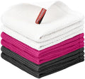 Nialnant 6 Pack Kitchen Towels, 100% Cotton, 12x12 Inches by Nialnant