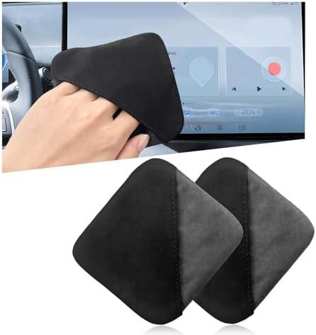 Ohleats 2PCS Car Screen Cleaner, Microfiber Cleaning Pad by Ohleats
