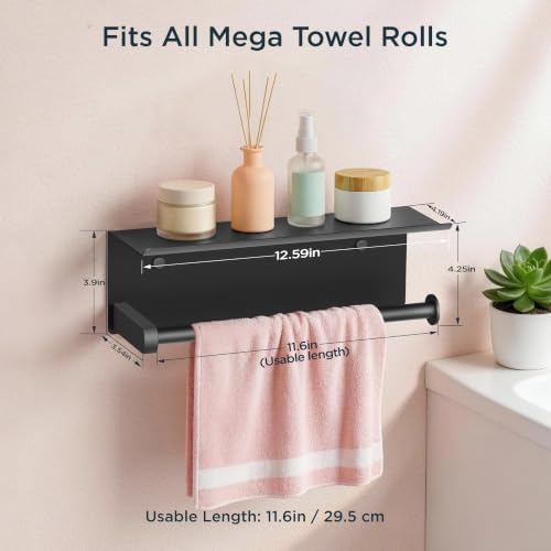FORIOUS Wall Mount Paper Towel Holder - Image 5