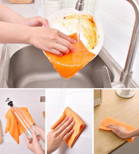 KitchLife Microfiber Cleaning Cloth Roll - Image 2