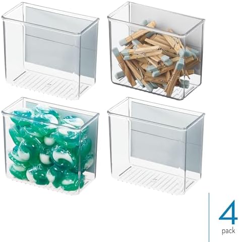 iDesign Magnetic Small Clear Plastic Organizer Bins - Image 2