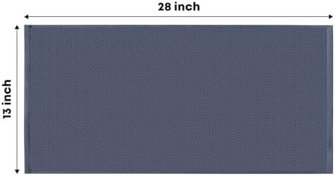 Artoid Mode 100% Cotton Dark Grey Waffle Weave Kitchen Dish Cloths, 13x28 Inch - Image 6