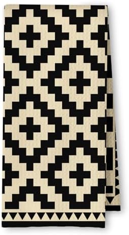 Neutral Abstract Kitchen Towels, 16x24 Inches by Unknown