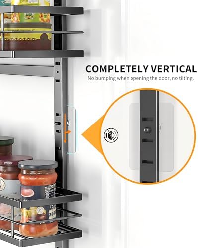 Moforoco White 9-Tier Over The Door Pantry Organizer, Pantry Organization And - Image 6