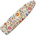 Boho Retro Flowers Print Polyester Ironing Board Cover Hook & Loop Elastic Edge by PJHEQOXE