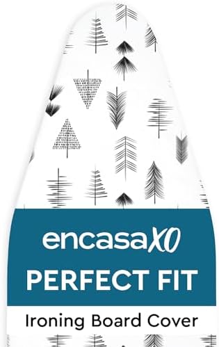 Encasa XO Ironing Board Cover and Pad, Thick Felt 54"x15" by EncasaXO