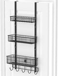 YBING Over The Door Organizer, 3 Tier Back Door Hanger Baskets by YBING