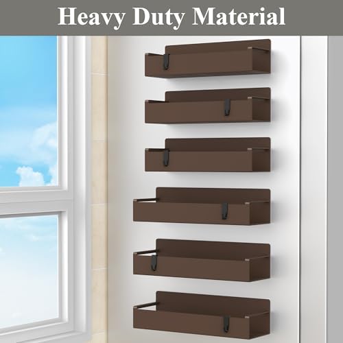 HuggieGems 6 Pack Magnetic Spice Rack Organizer - Image 4