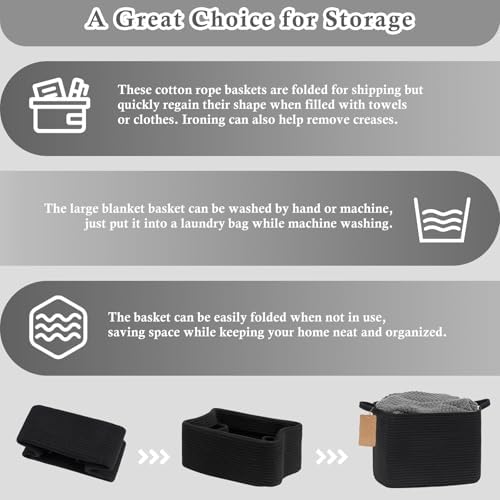 Goodpick Woven Rope Storage Basket - Image 7