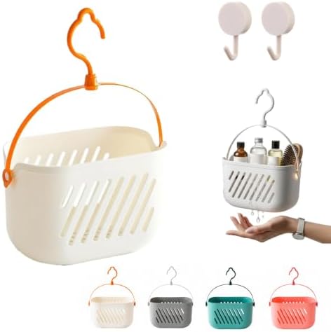 Plastic Hanging Shower Caddy, 2026 New Portable Shower Caddy Hanging Shower by Unknown