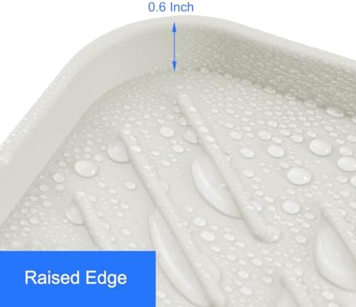 Sponge Holder with Drain Spout for Kitchen Sink, Dish Sponge Tray - Image 4