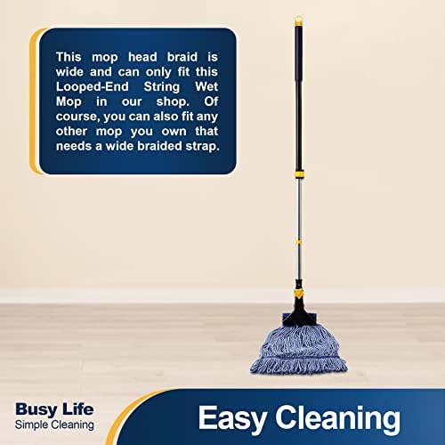 Yocada Looped-End String Wet Mop Head Refill Replacement - Image 2