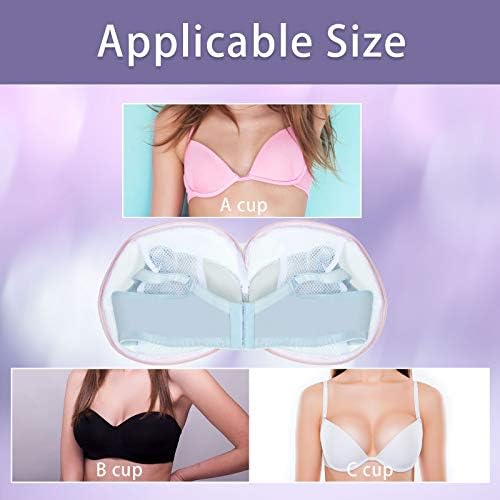 Shappy 6 Pcs Bra Washing Bag for Laundry Storage Women 7.87 Inch Pink - Image 3