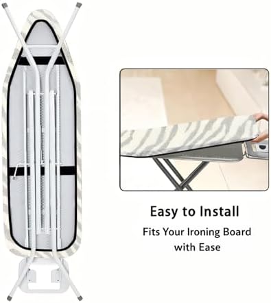 Ironing Board Cover Standard Size 15 x 54 Inch, Scorch and Stain Resistant - Image 5