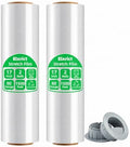 17in Stretch Wrap Roll, Heavy Duty 1500ft Shrink Wrap, 2 Pack by Elxrict