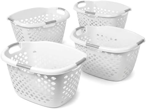 Home Logic 1.75 Bushel Plastic Laundry Basket by HomeLogic
