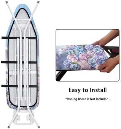 Floral Elephant Ironing Board Cover and Pad, Iron Board Cover - Image 4