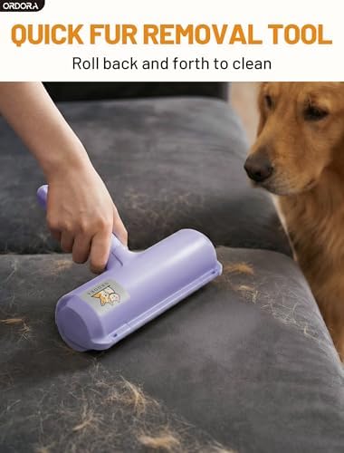 ORDORA Pet Hair Remover Roller, Reusable Lint Roller - Image 2