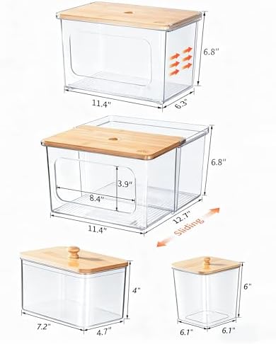 iCASA Trash Bag Dispenser Dishwasher Pods Container Under Sink Organizer - Image 3
