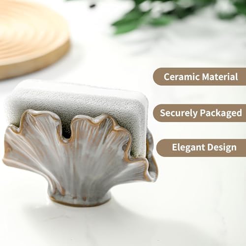 Uiddo Ceramic Sponge Holder, Sponge Holder - Image 2