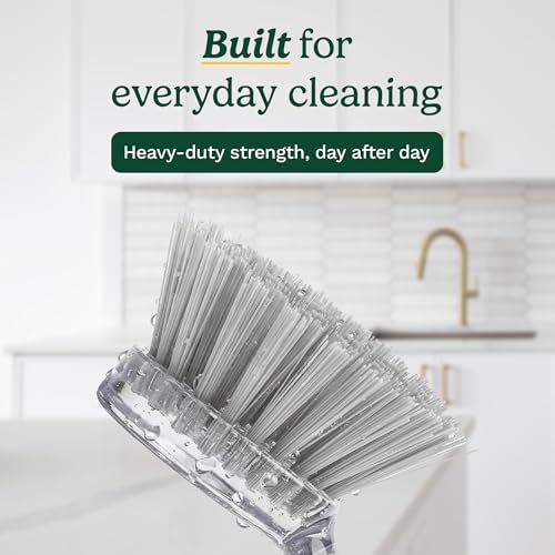 Cuisinart Dish Brush with Handle, 2 Pack, Firm Bristles - Image 2